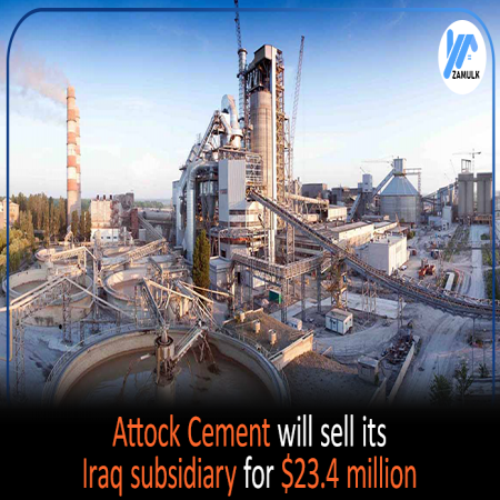 Attock Cement will sell its Iraq Subsidries for 23.4 Million