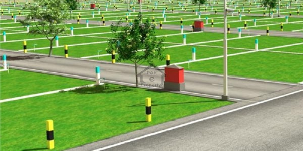 12 Marla Residential Plot On 35 Feet Road On Cash 4 Years Installments For Sale