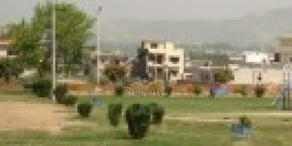 1 Kanal Residential Plot For Sale At F Block, Soan Garden Plenty Of Space In Front Children Play Gro