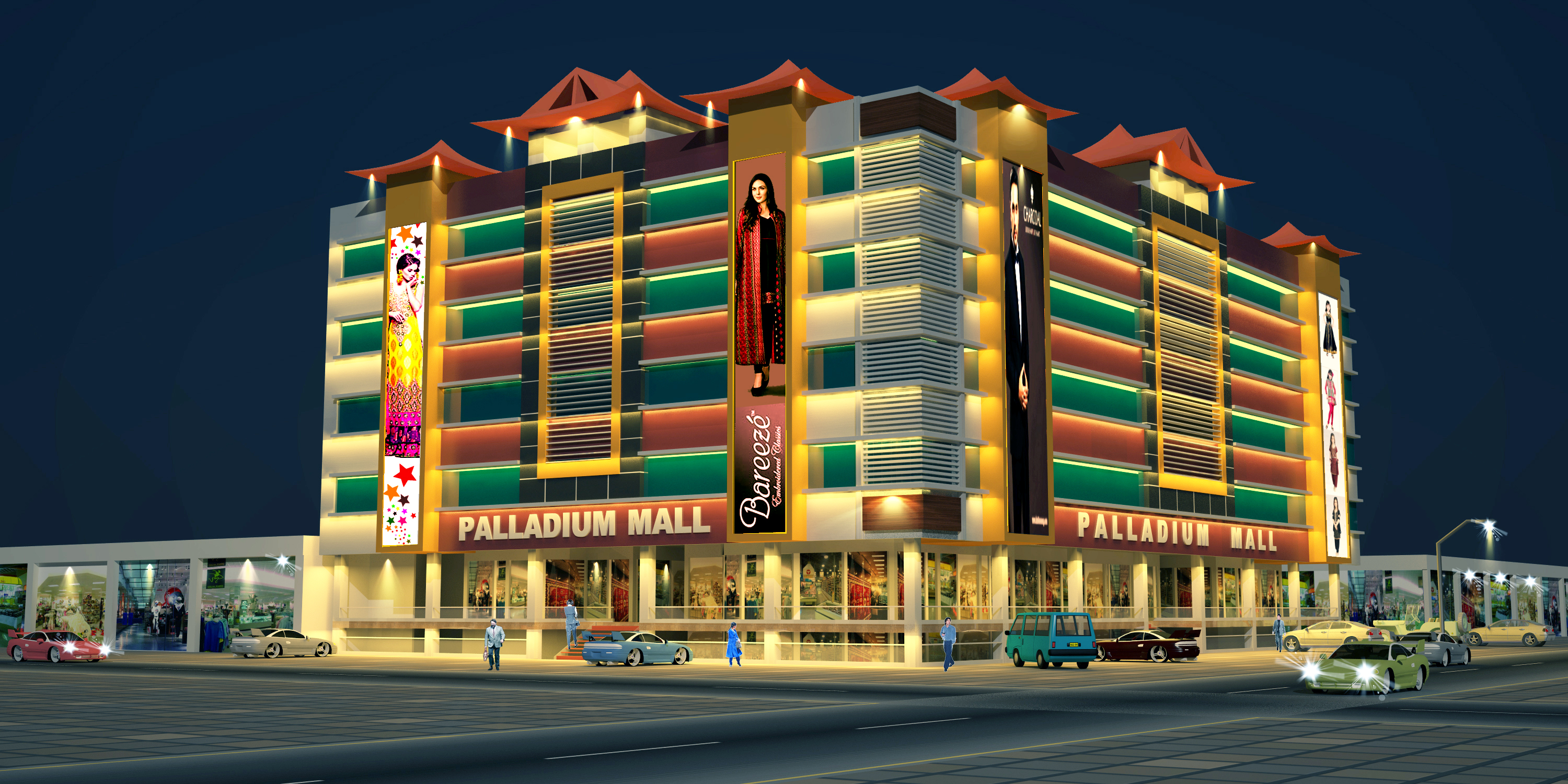 Palladium Mall Garden Town Flat 0ne 1 bed 2nd Floor