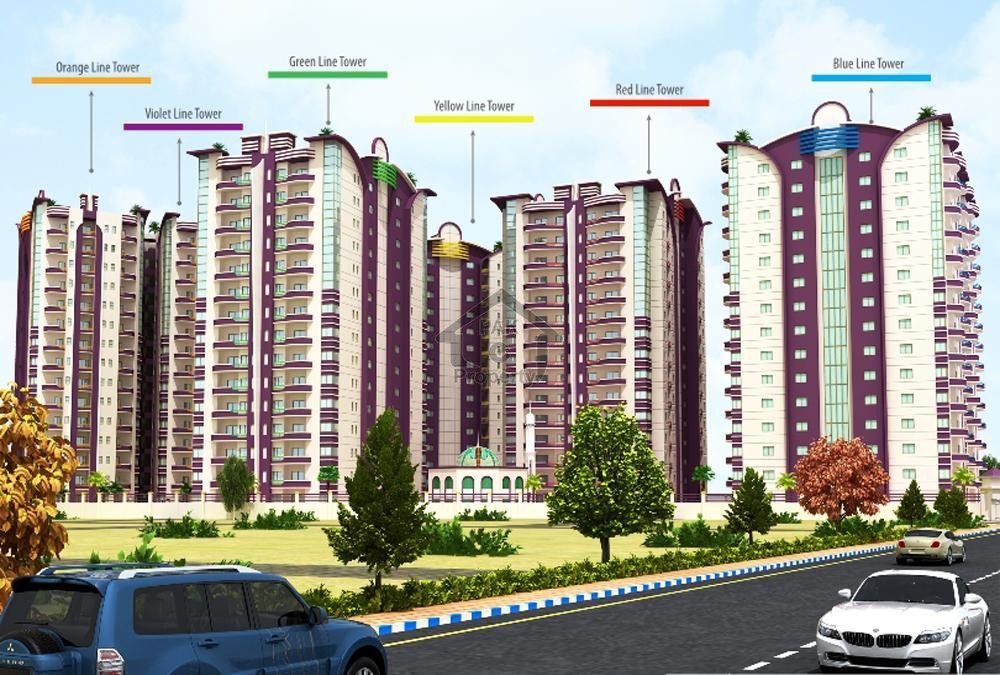 4 Rooms Apartment In Blue Line Tower Of New Building Capital Residencia For Sale