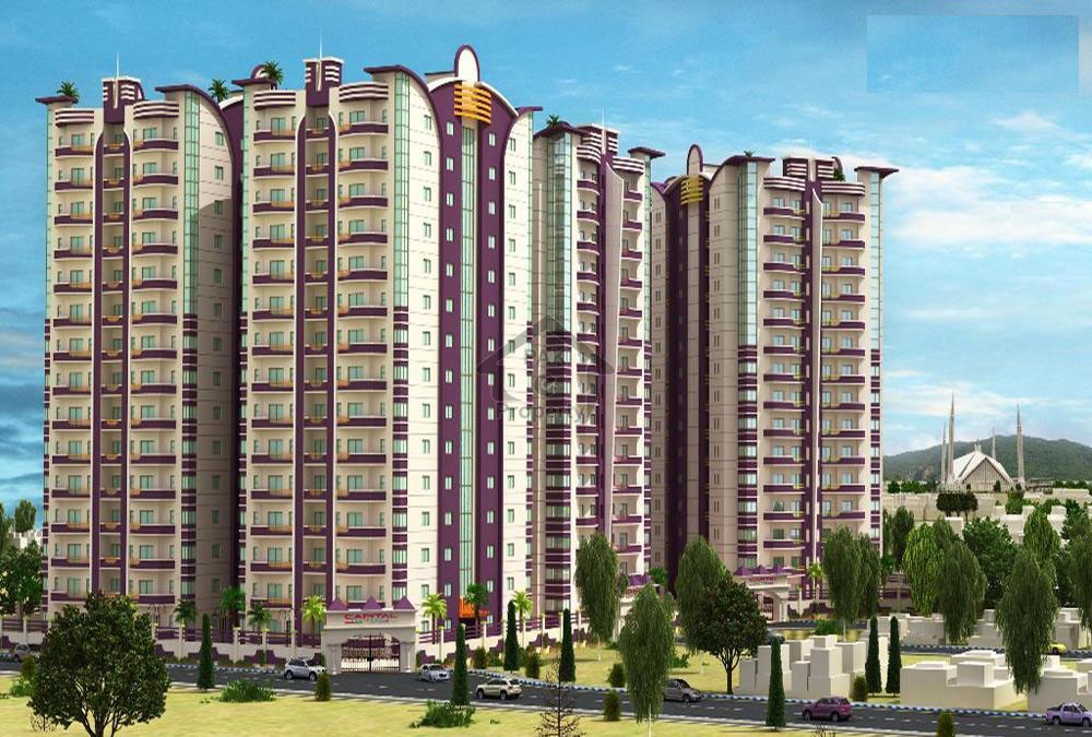 Type A - 6 Rooms Apartment In Red Line Tower Of New Building Capital Residencia For Sale