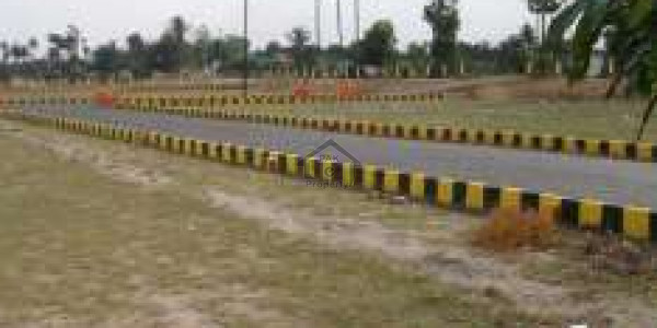 8 Marla 30x60 Extreme Top Beautiful Located Develop Plot For Sale Sector O