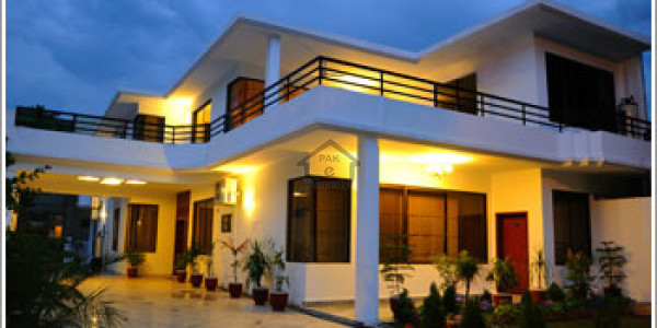 1 Kanal Furnished Corner House In EME Society Lahore