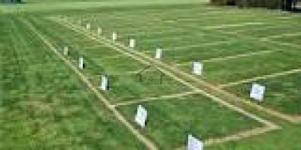 DHA - One Kanal Corner Plot No. H-637 For On 80ft Road