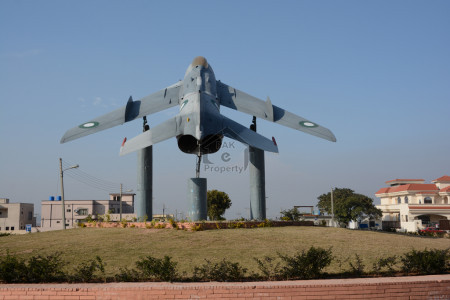 139 sq yds commercial plot for sale in PAF Tarnol Fazaia islamabad