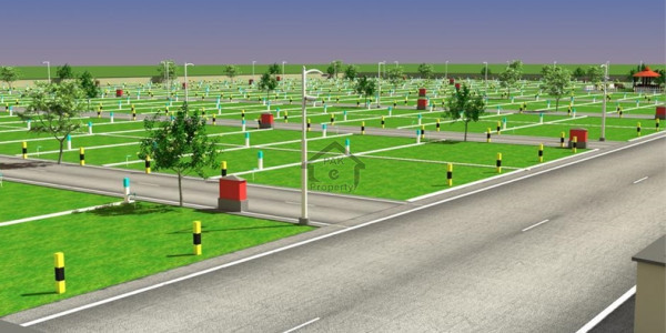 Gulberg Residencia  Block A-  7 Marla-  Well Located Plot  For Sale.