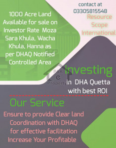 DHA Quetta Notified Area