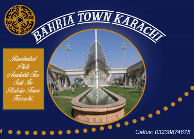 Residential Plots Available For Sale In Precinct 21 Bahria Town Karachi