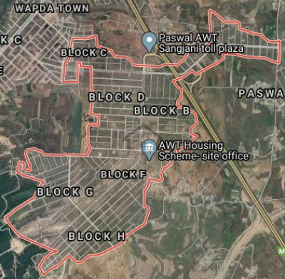 10 marla plot for sale in AWT Housing Block C D-18 Islamabad