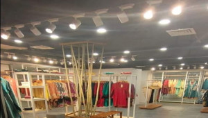 Rented corner shop on sale on installment at Mezzanine floor (above ground) Grand Atrium Faisalabad