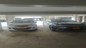 Flat for rent Near johar chorangi Afnan arcade 3bdd Park facing  2 terrace 3rd floor