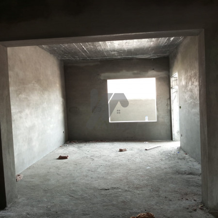 5 marla grey structure house