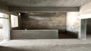 5 marla grey structure house