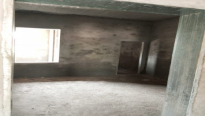 5 marla grey structure house