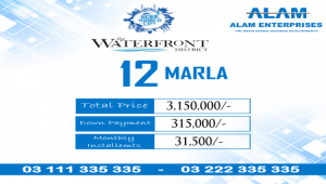 Waterfront District by Blue World city