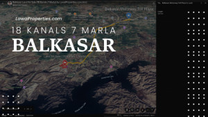 18 Kanals 7 Marla Agriculture Land for Sale in Chakwal, Balkasar Zari Zameen Raqba Land