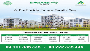 Kingdom Valley 4 Marla Commercial Plot for sale