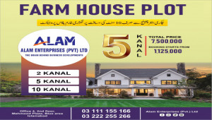 5 kanal Farm House Land for sale on Chakri Road
