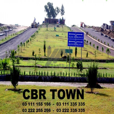 CBR Town 5 Marla plot for sale. all dues clear possession plot