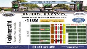 ICHS TOWN 4 Marla Commercial Plot for sale