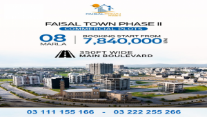 8 Marla Commercial Plot for Sale in Faisal Town Phase 2, Islamabad